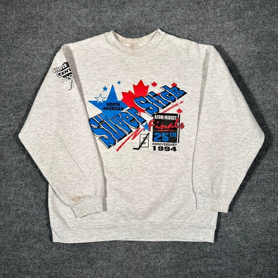 Vintage NHL (Logo Athletic) - St. Louis Blues Crew Neck Sweatshirt