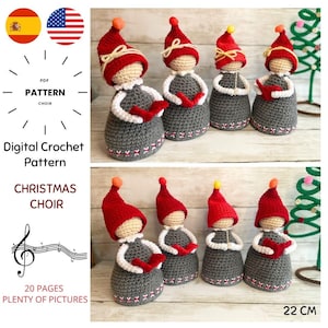 Kerstkoor haakpatroon