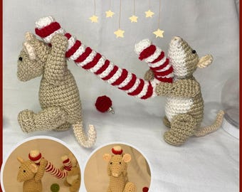 Crochet Christmas Patterns - PDF - Christmas Crochet: Adorable Mischievous Mice Pattern Crochet Pattern for a Merry ChristmasChristmas Mice