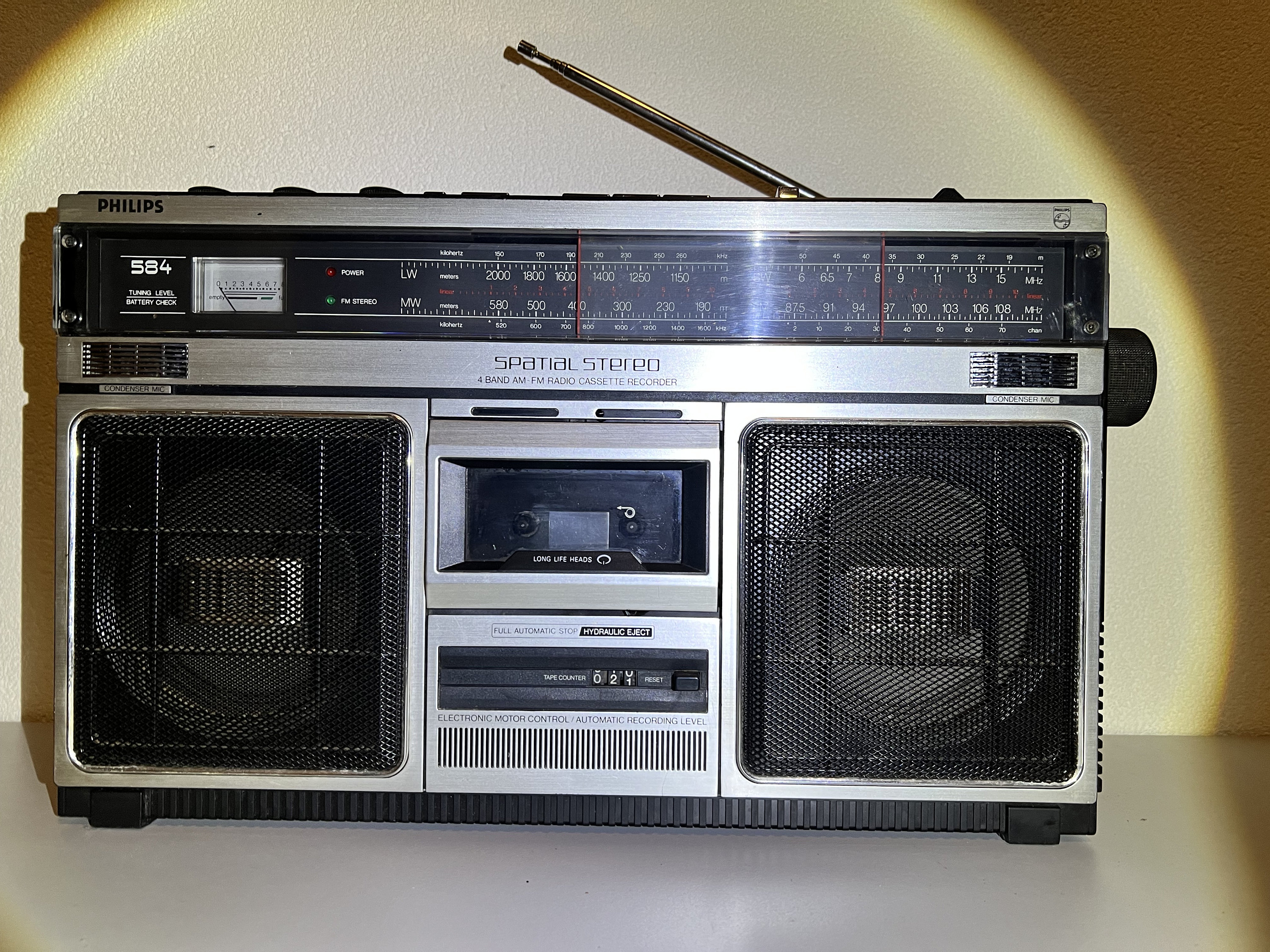 Philips 22RR584 Radio Cassette Boombox Vintage - Etsy