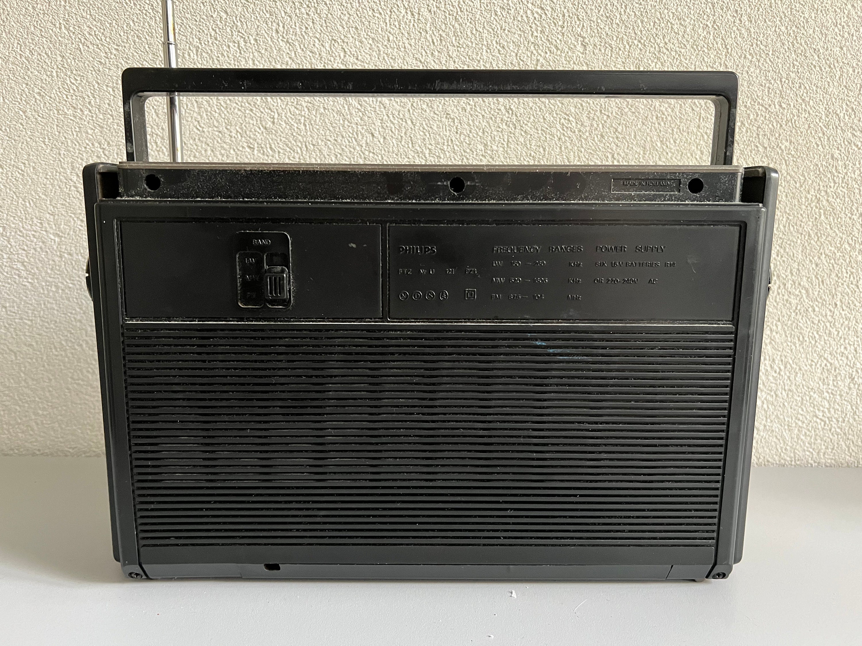 Philips 22RR263 Radio Cassette Boombox Vintage - Etsy
