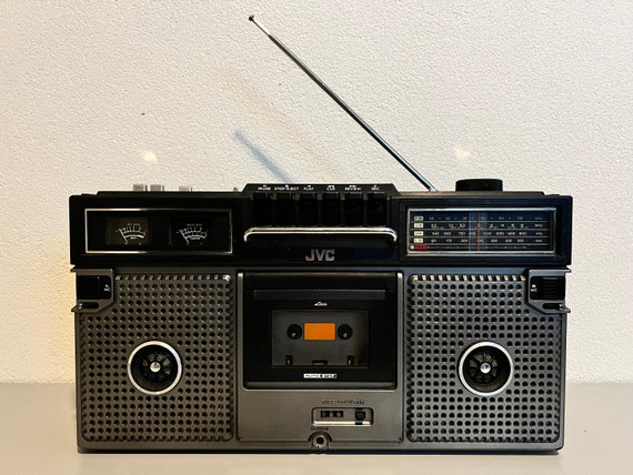 JVC RC-717L Radio Cassette Boombox Vintage - Etsy