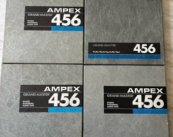 4x Grandmaster STUDIO 456 AMPEX Reel to Reel