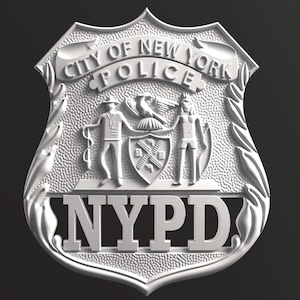 NYPD Officer badge | K中隊の日々