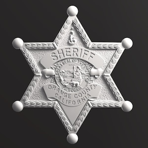 Orange County Sheriff Badges - Etsy