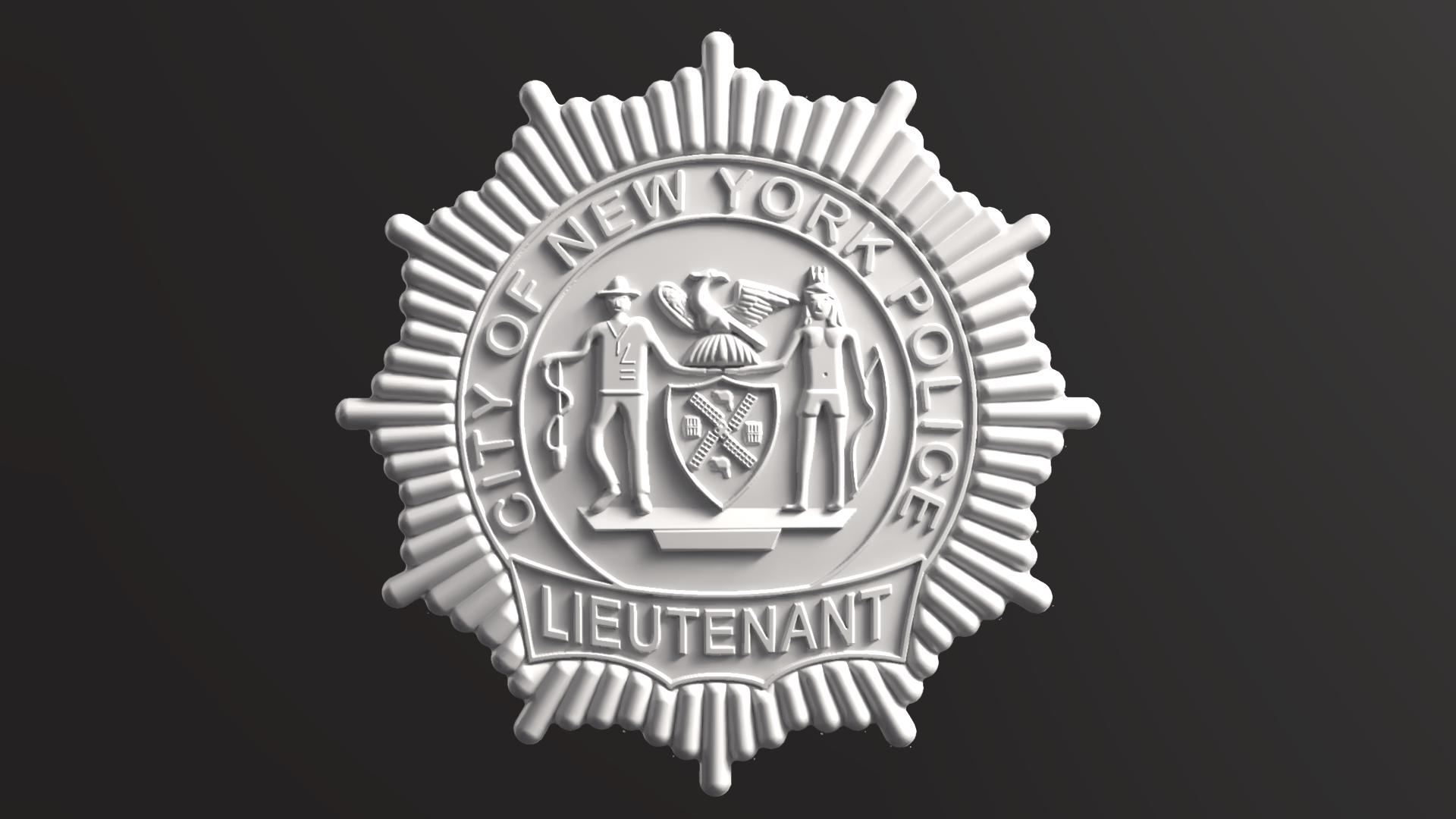 Nypd Lieutenant Badge - Etsy