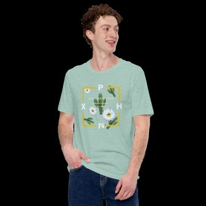 Phoenix on my mind Graphic T-shirt - Yellow