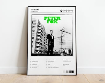 Cartaz do álbum Peter Fox Stadtaffe, capa do álbum de rap alemão