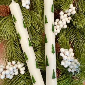 Christmas Tree Taper Candles