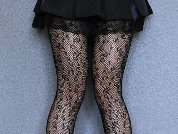 Leopard fishnet tights hotsell