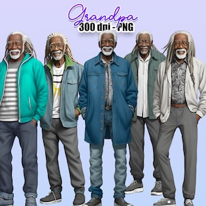 Imágenes Prediseñadas del abuelo, imágenes prediseñadas del anciano, hombres negros, hombres mayores, imágenes prediseñadas del abuelo, imágenes prediseñadas de ancianos, moda masculina, imágenes prediseñadas del padre, día del padre