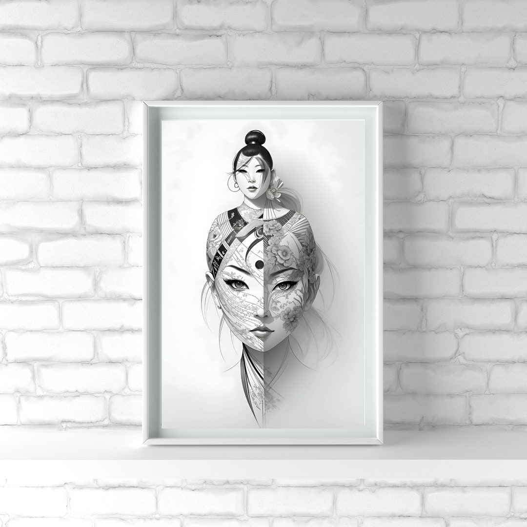 Anime Print Wall Decor Art Japan Instant Download Anime Etsy