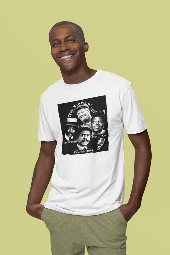 Real Kings Of Comedy T Shirt, Robin Harris Redd Foxx Richard Pryor Bernie Mac