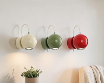 Minimalist Adjustable Wall Lamp with Switch – Modern Luxury Kids Bedside Light for Bedroom Decor