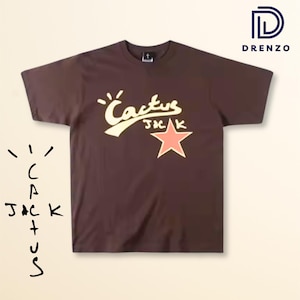 Cactus Jack Shirt, Travis Scott Shirt Men, Rapper Tshirt Gift | Cactus Jack Merch - Gift For Him