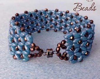 SuperDuo bracelet PDF pattern