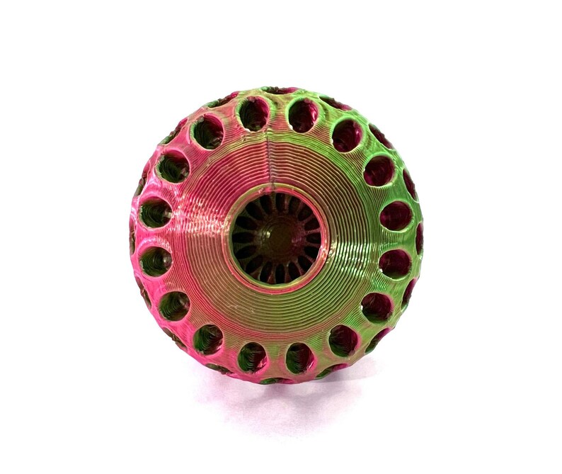 3D Printed Treat Dispensing Cat Toy, Interactive Pet Toy, Kitten Cat