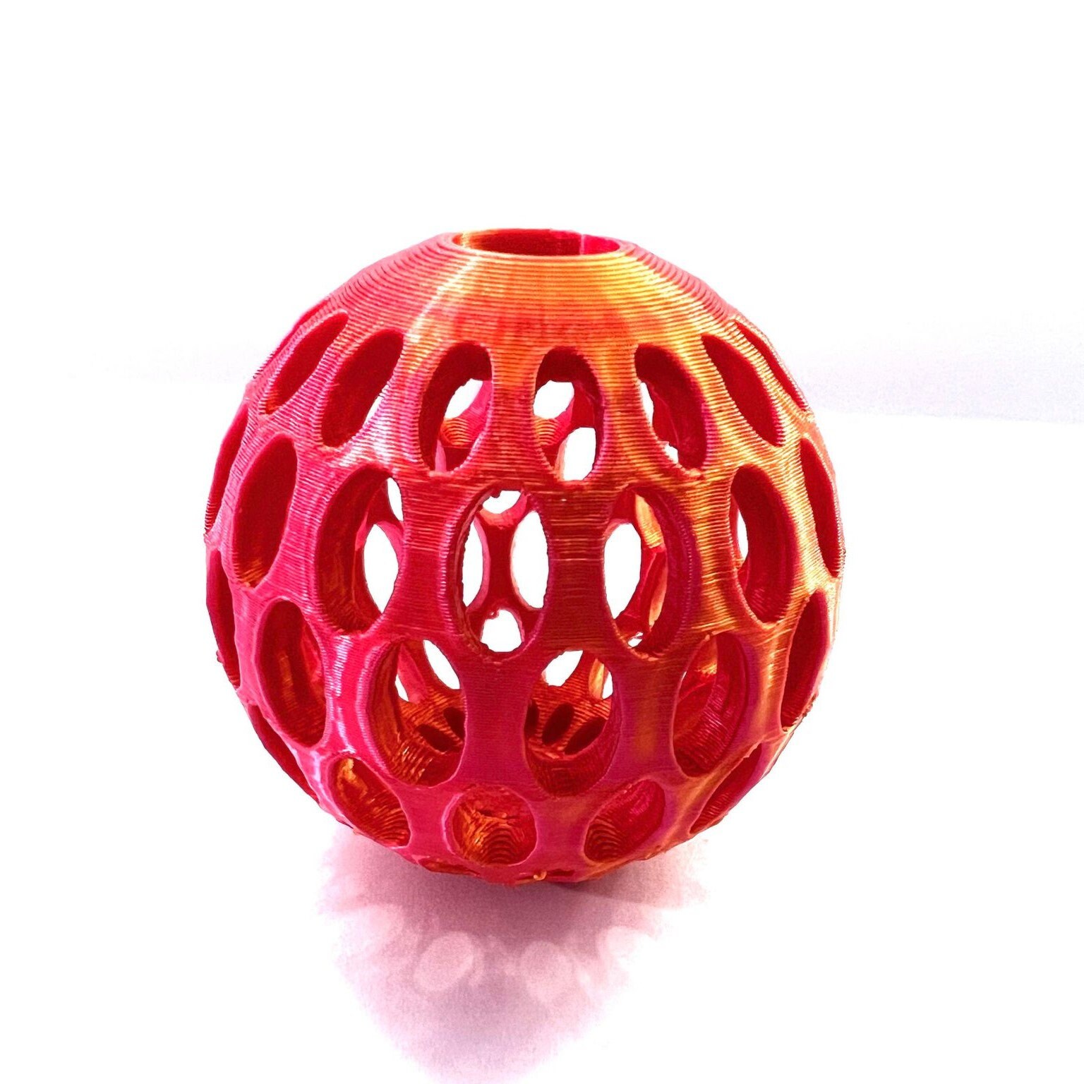 3D Printed Treat Dispensing Cat Toy, Interactive Pet Toy, Kitten Cat