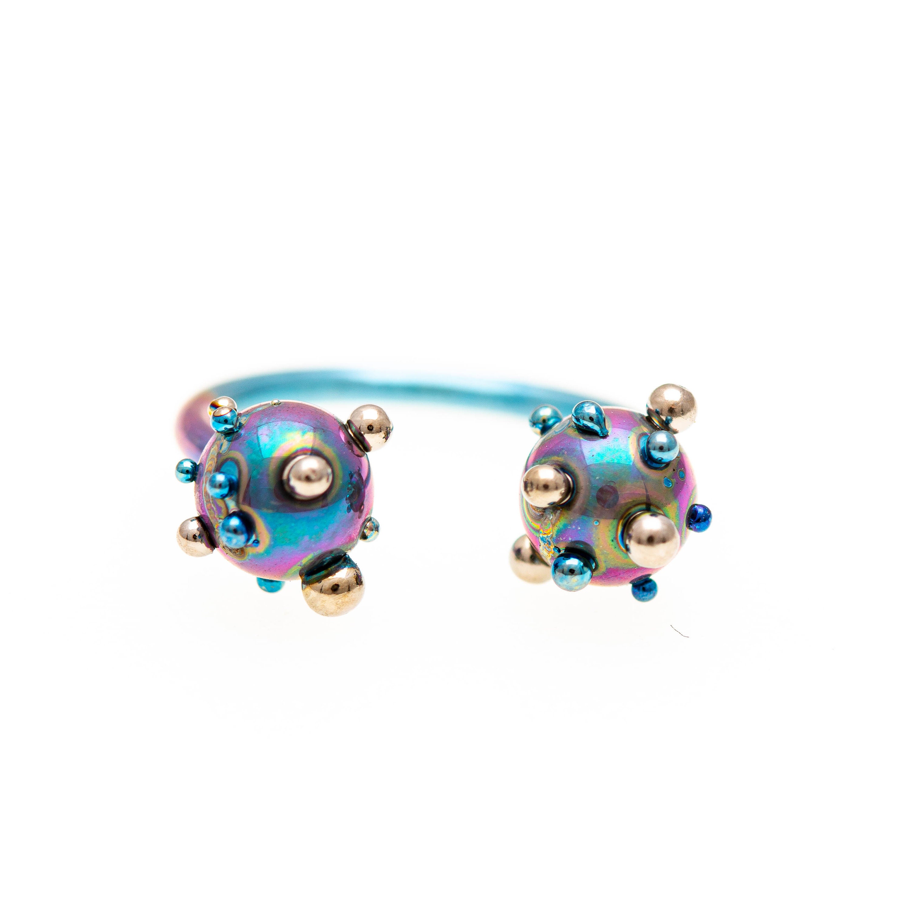 Implant Grade Titanium Circle Barbell 14G and 16G Titanium Externally ...
