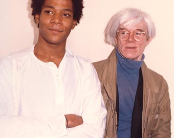 Warhol Basquiat 1984