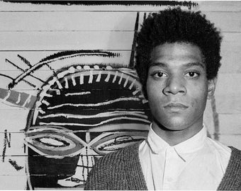 Portrait of Jean Michel Basquiat, March 1984