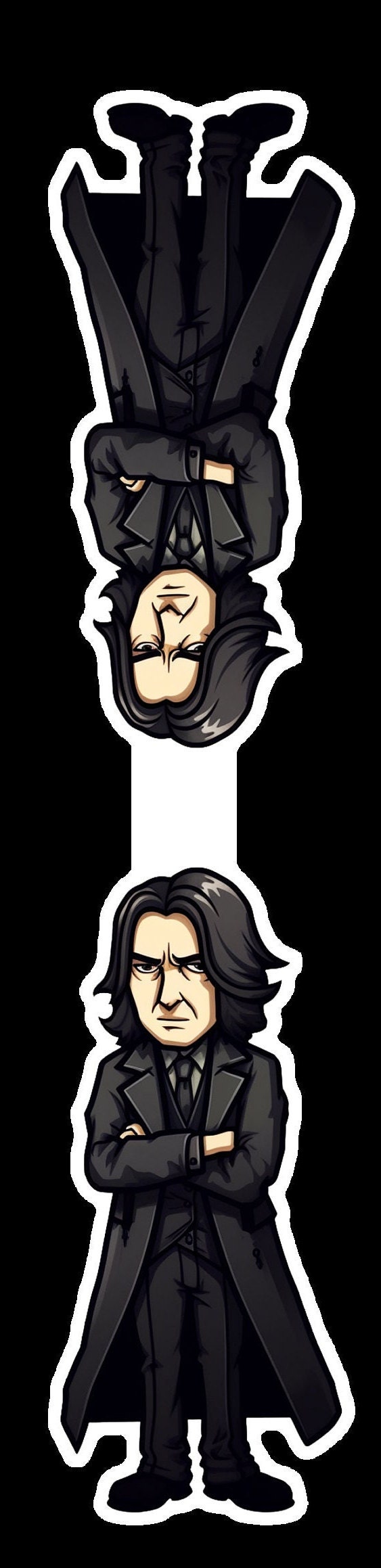 Snape Inspired Harry Potter Inspired Collection Magnetic Bookmark - Etsy