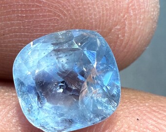 Zafiro azul de Ceilán natural certificado, piedra preciosa suelta de 4,54 quilates para anillo o colgante personalizado