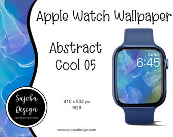 Abstract Cool-05 -- Cadran Apple Watch || Papier peint Apple Watch || Arrière-plan de l'Apple Watch || Art de la montre numérique
