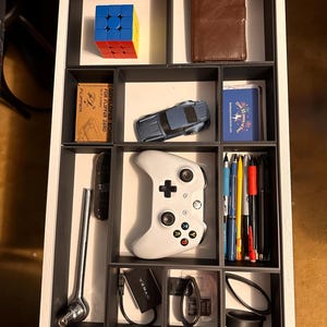 Custom 3D Printed IKEA Drawer Organizer: Durable Storage Solution for Standard Inserts