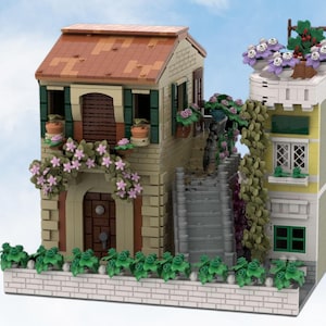 Lego Italian Apartments Instructions MOC