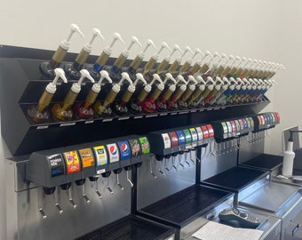 Soda Shop Sryup Rack