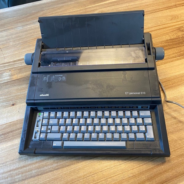Olivetti ET personal 510 electric typewriter AZERTY