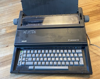 Olivetti ET personal 510 electric typewriter AZERTY