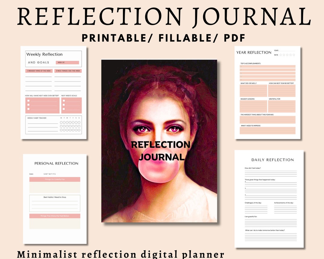 Daily Reflection Journal Printable Journal Digital Journal - Etsy