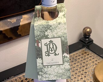 Tree Forest Monogrammed Wine Tags | Personalized