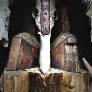 Fallkniven S1X Burlap Micarta Handles