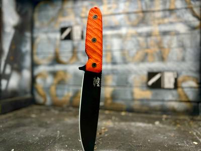 EKA RTG-1 Orange G10 Handles