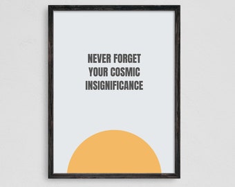 Funny Subversive Printable Wall Art, Comedic Digital Prints, Dark Humour Home Decor, Witty Downloadable Prints, Humorous Quote Art