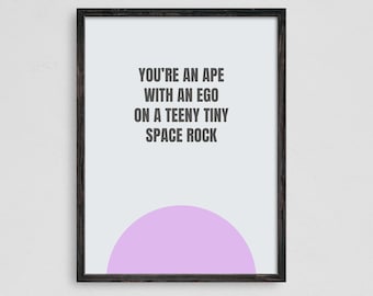 Funny Subversive Printable Wall Art, Comedic Digital Prints, Dark Humour Home Decor, Witty Downloadable Prints, Humorous Slogan Art