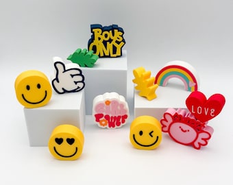 Empileurs décoratifs en PLA imprimés en 3D, décoration de chambre d'enfants