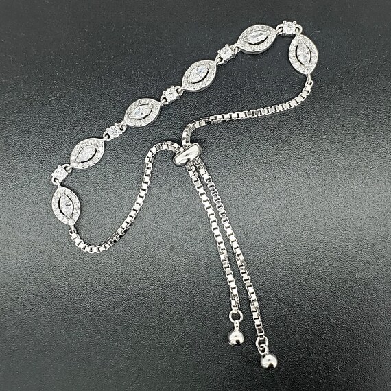 Cz bolo bracelet outlet