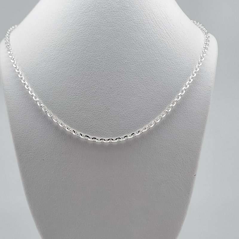 Rolo Chain Silver - Etsy