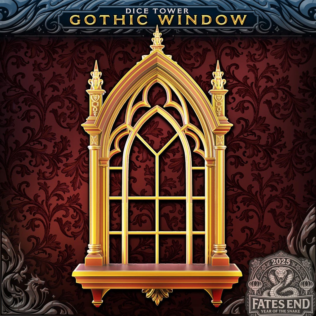 Made to Order 3D Printed Gothic Window Haunted Wall Art DND Roleplay ...