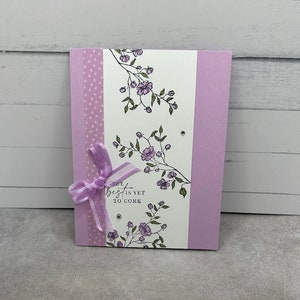 le meilleur est à venir - Carte multiusage | Carte faite main | Stampin' Up ! Carte | florale | Un nouveau départ | J'ai hâte | Faisons ceci