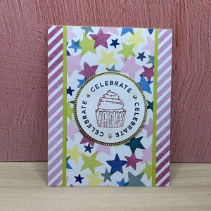 Célébrez le petit gâteau | Carte faite main | Stampin' Up ! Cartes | Anniversaire