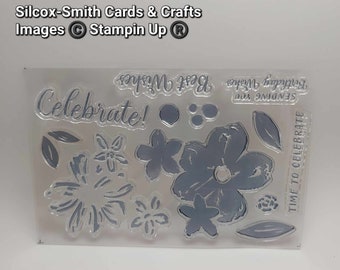 Floral Stamp Set | Gift Ready Stamps | DIY Stamp Set | Handcrafted Card Art | Crafting with Stamps | Floral Stamps | Nature Cards