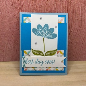 Best Day - Multi-usages | Carte faite main | Carte d'anniversaire pour lui | Carte de mariage | Carte spéciale personne | Vous êtes le meilleur | Prenez soin de vous