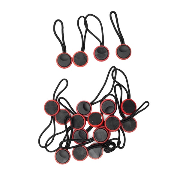 RED/black or all BLACK Quick Release Camera Anchors Compatible with Peak Design Straps