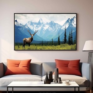 Premium matte paper landscape poster wall art, printed landscape wall art for home decor, livingroom wallart, bedroom wall decor, No Frame
