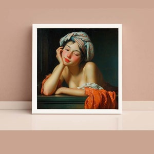 Bathroom Paintings Wall Art Premium Matte Paper Poster